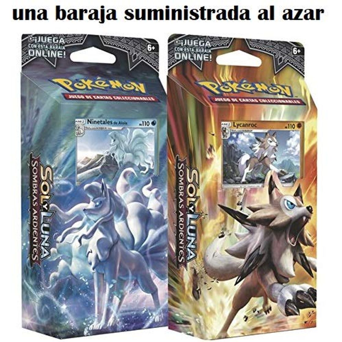 Social Pokémon - Baraja 60 cartas Sol y Luna Sombras Ardientes