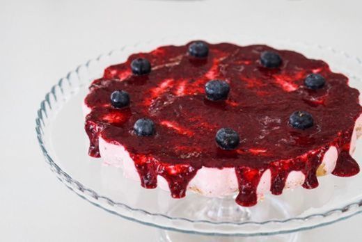 Cheesecake de Frutos Vermelhos 