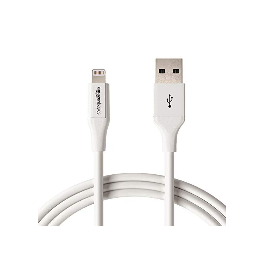 Social AmazonBasics - Cable de conector Lightning a USB A para iPhone y