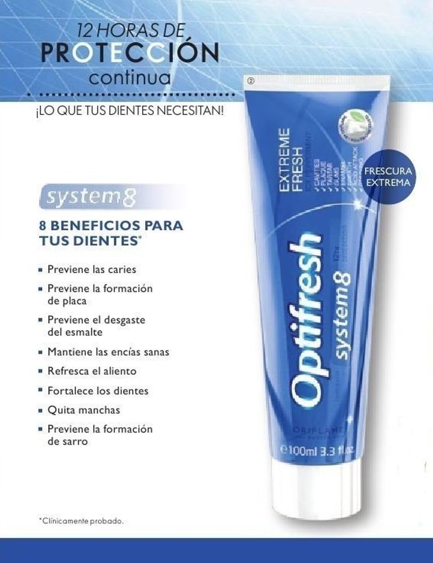 Fashion Pasta de dientes Oriflame