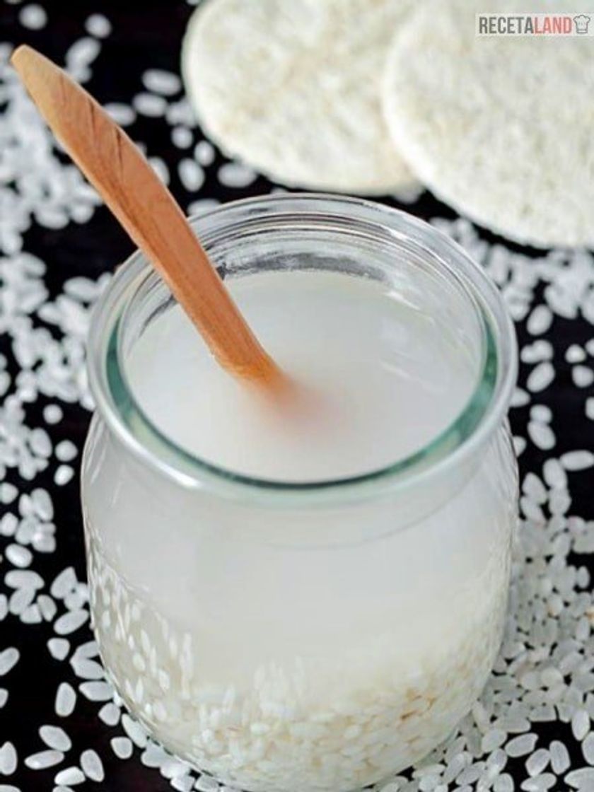 Agua  de arroz