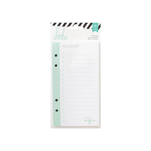 Heidi Swapp American Crafts Set Papeles To-Do List Memory Planner