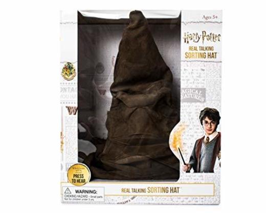 Yume toys- Sombrero Clasificador Electrónico Harry Potter, Color marrón, Talla Única