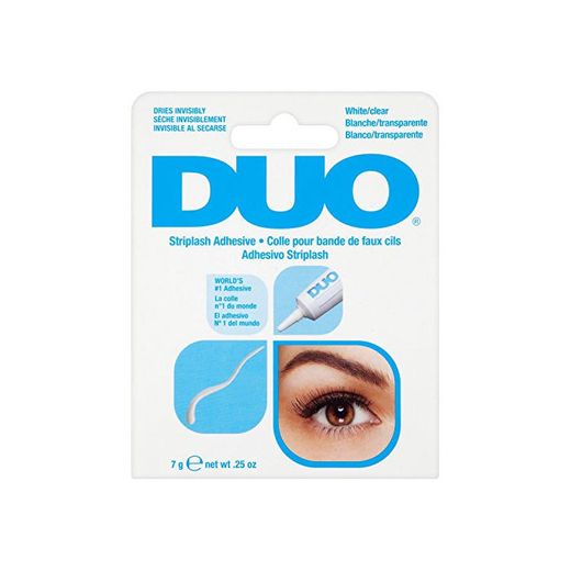 White/Clear DUO Eyelash Adhesive Waterproof Glue 7g .25oz