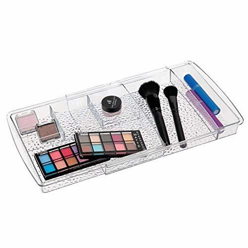 Producto mDesign organizador de maquillaje transparente