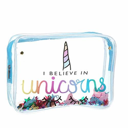 Electronics Bolsa de cosméticos con diseño de unicornio