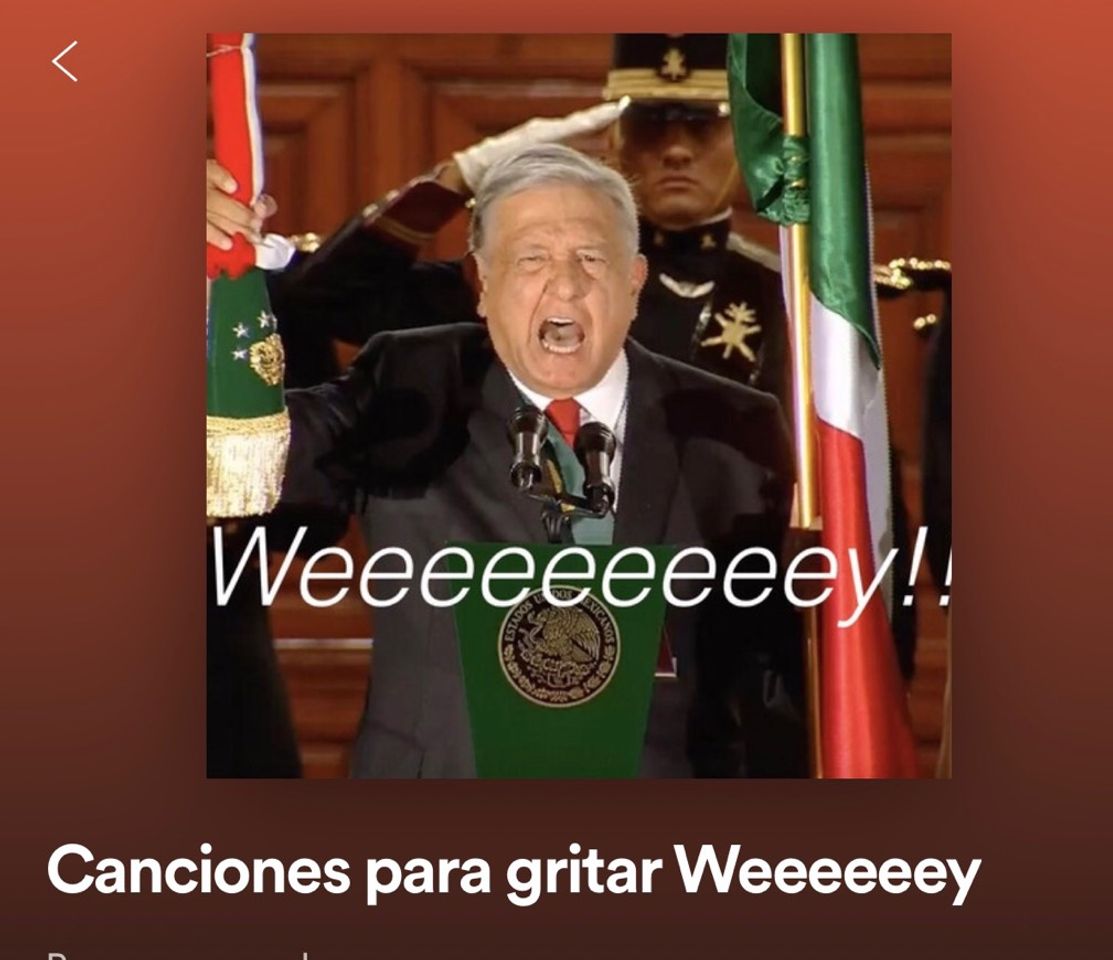 Moda Canciones para gritar Weeeeeeeey