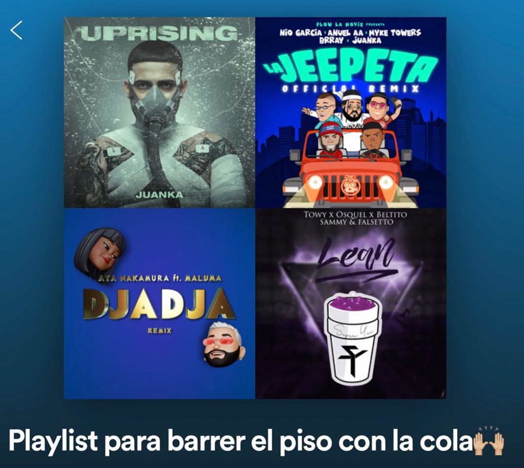 Moda Playlist para barrer el piso con la cola🙌🏼