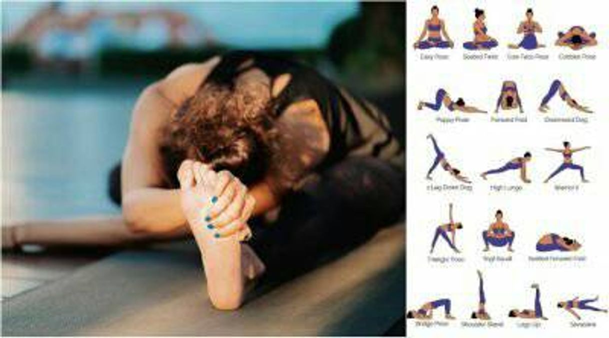 Moda Poses de yoga