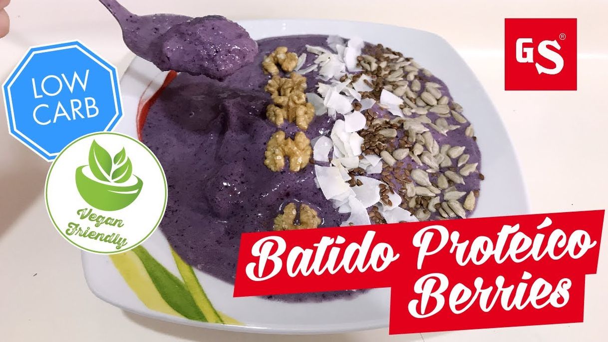 Fashion Receta Batido de Proteínas y berries en tazón - YouTube