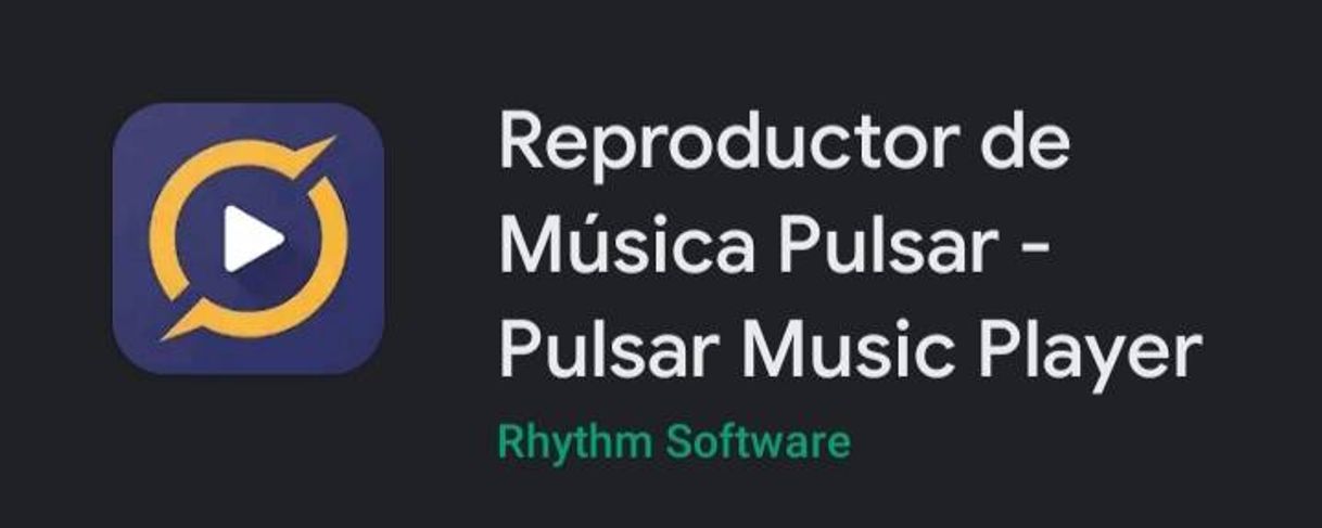 App Reproductor de música 