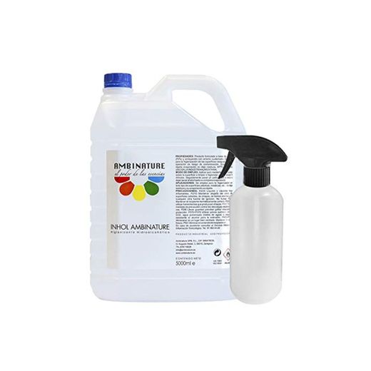 Desinfectante superficie hidroalcoholica 5 litros desinfectante liquido antiseptico antibacteriano jabon antiséptico a base de alcohol ideal para rellenar en spray