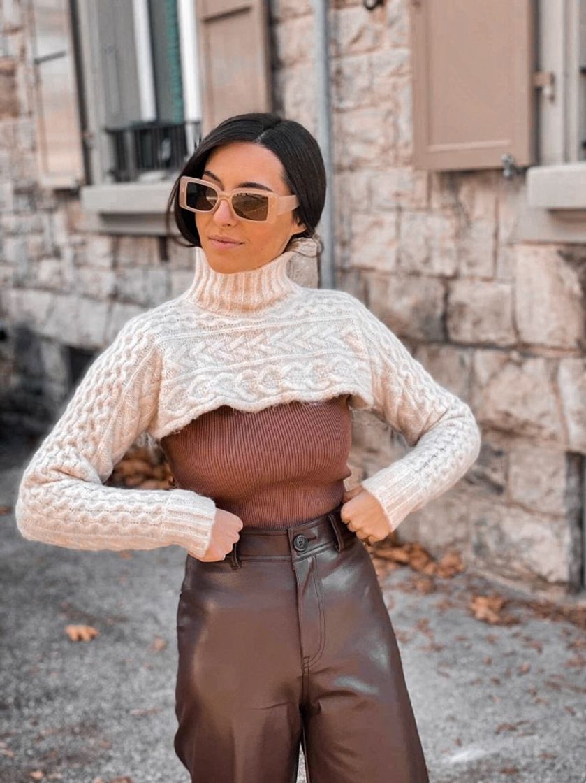 SWEATER MALHA OMBREIRAS 