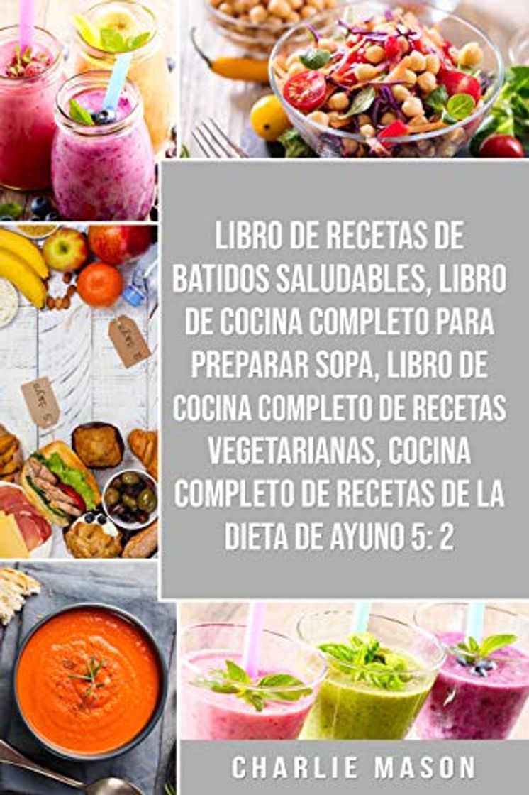 Fashion Libro De Recetas De Batidos Saludables, Libro De Cocina Completo Para Preparar