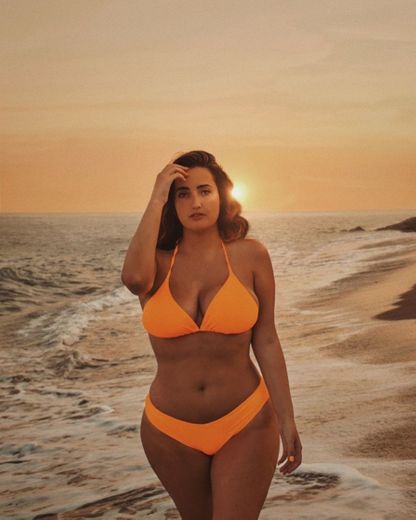 Bikini naranja Neón