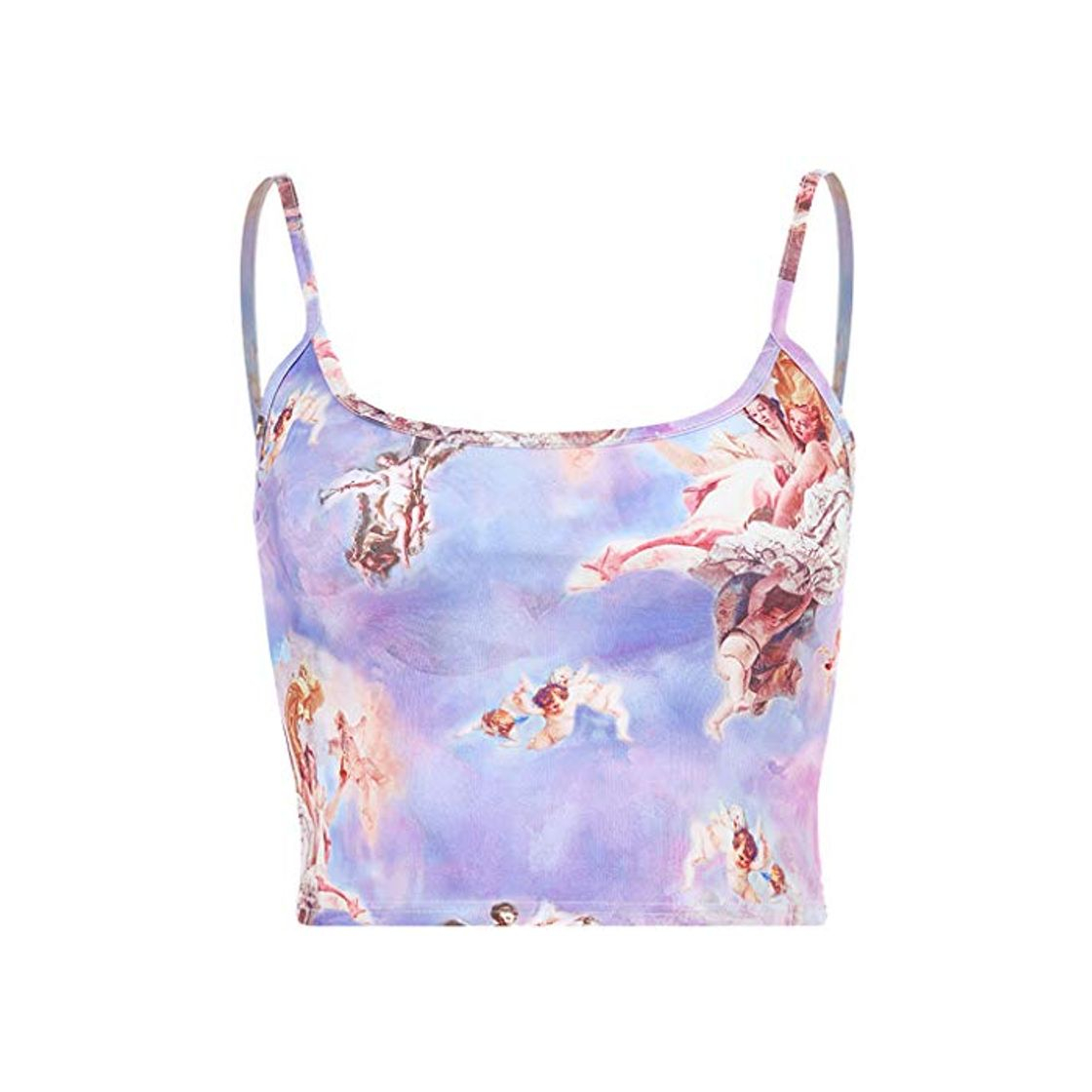 Social Lenfesh Camiseta de Tirantes para Mujeres Chaleco Tops Vintage sin Mangas Sexy