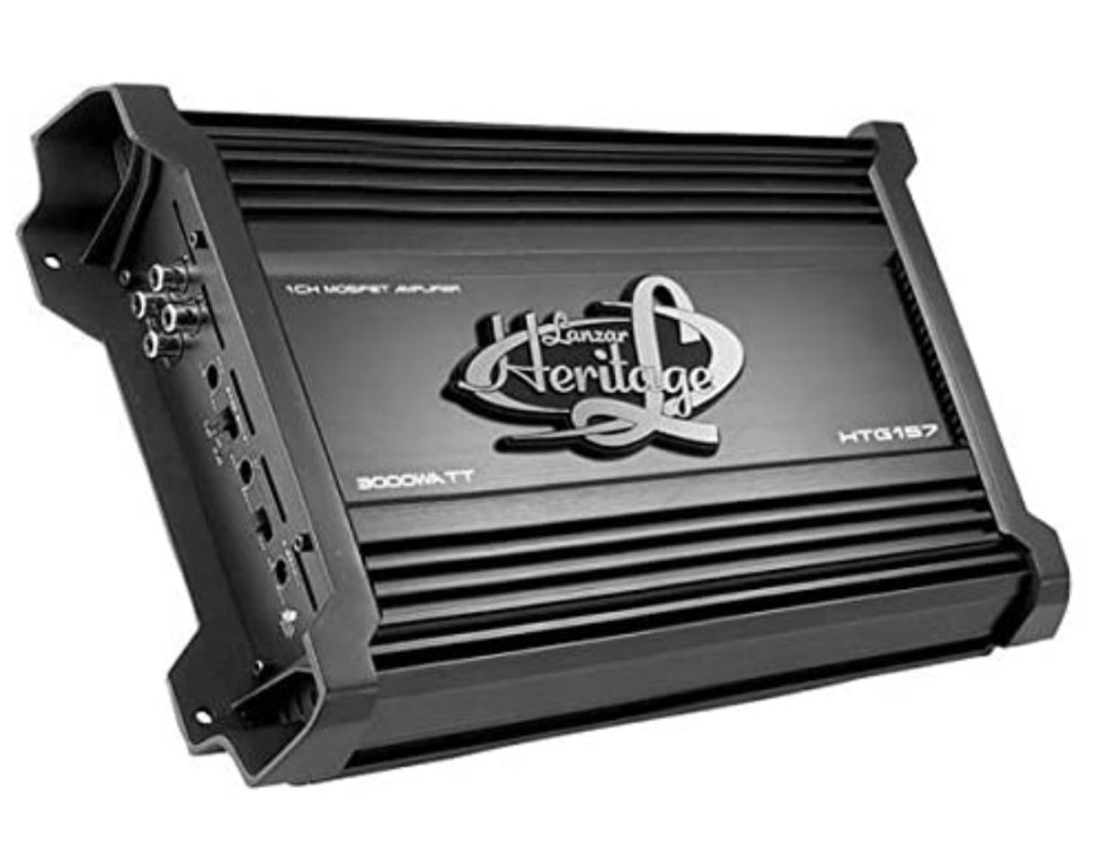 Moda LANZAR Amplifier Car Audio, Amplifier Monoblock, 1 Channel, 