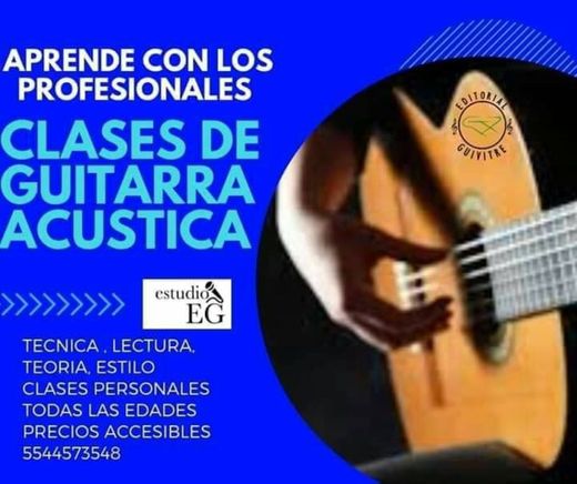 Clases de guitarra acústica