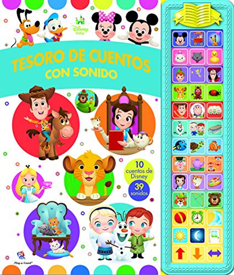 Libro Tesoro de cuentos con sonido Disney Baby