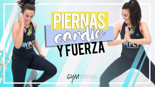 Eliminar grasa de las piernas | Rutina de cardio y fuerza - YouTube