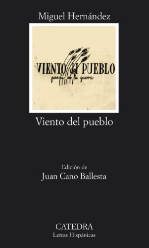 Libro Viento del pueblo: poesía en la guerra