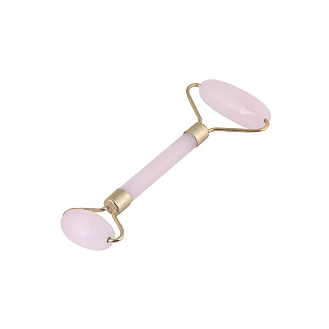 Producto Rose Quartz Roller Face Neck Masaje Crystal Double-head Beauty Tool 5