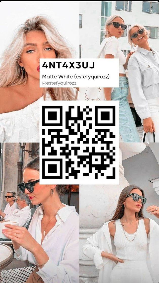 {🤍}: Matte White