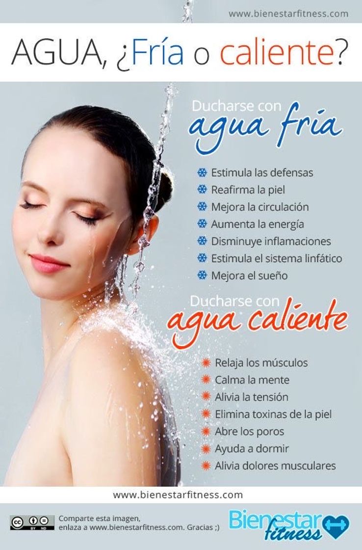 Moda ¿Agua fría o caliente?