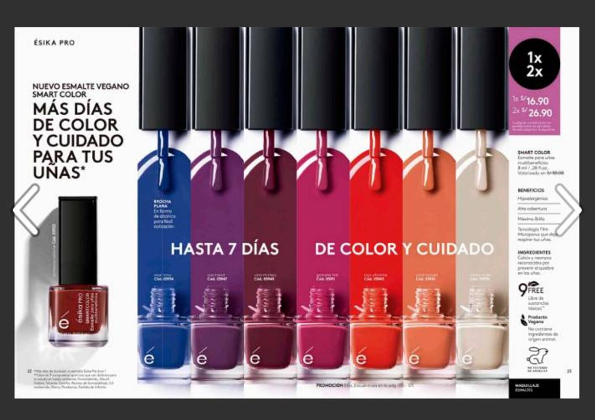 Product Esmaltes para pro