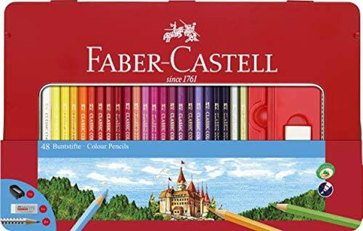 Moda Faber-Castell - Lápices de colores clásicos, Multicolor

