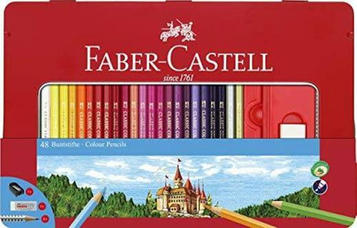 Faber-Castell - Lápices de colores clásicos, Multicolor

