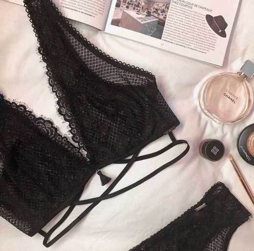 Bralette Skiny Black 