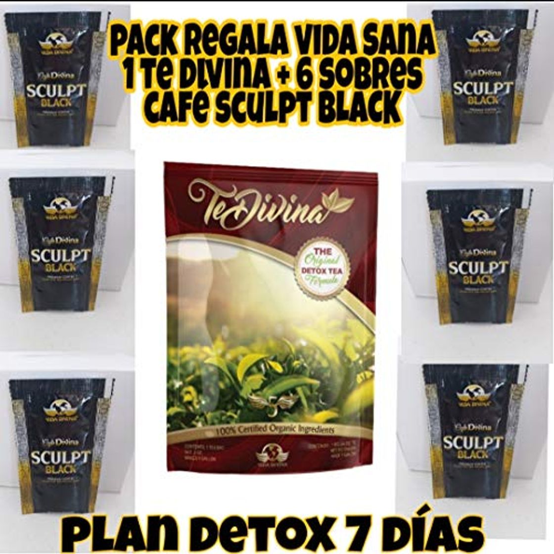 Producto Pack Regala Vida Sana DETOX DIVINA. 1 TE DIVINA