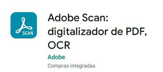 Adobe scan  : escaner de pdf