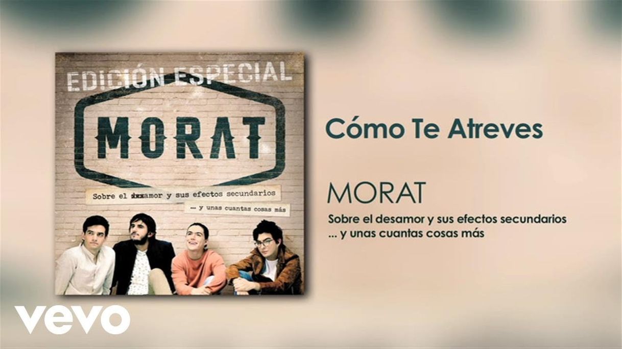 Canción Cómo Te Atreves