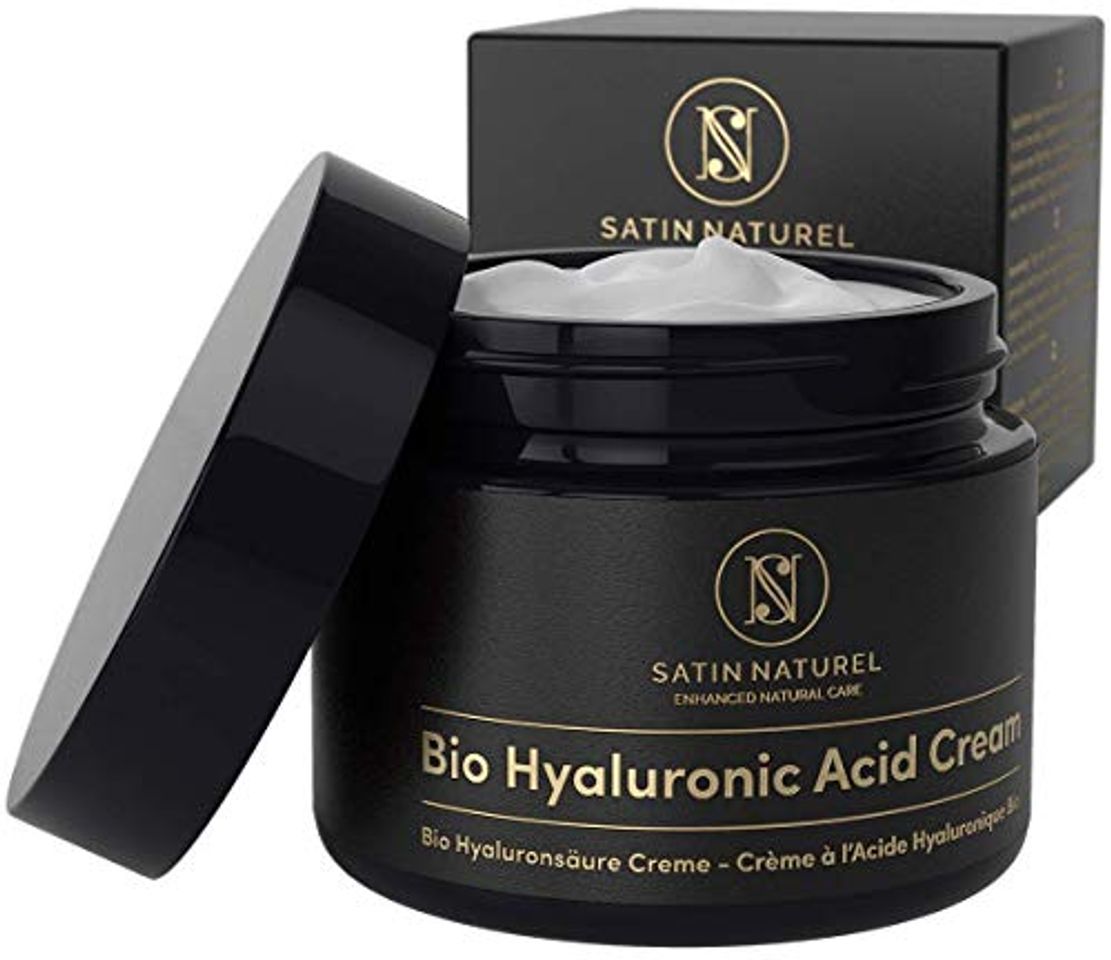 Social GANADOR 2019* Crema Facial de Acido Hialuronico Puro ORGÁNICA 50 ml