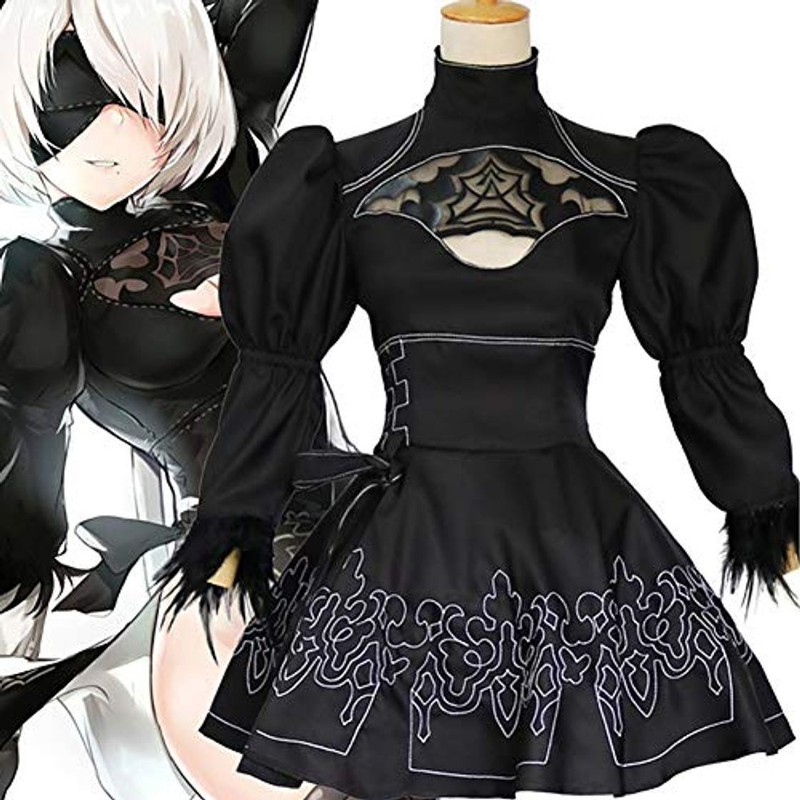 Product Liying Anime del Traje de Cosplay: Nier: Uniforme del Traje de Cosplay