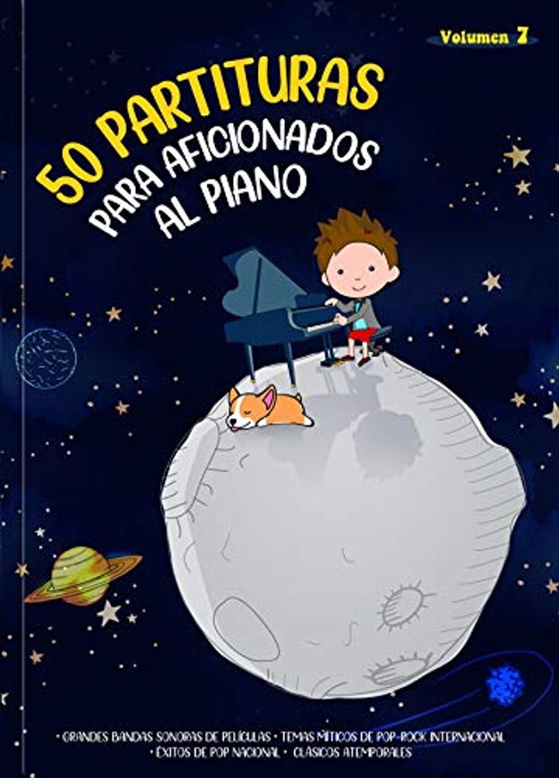 Books "50 Partituras para Aficionados al Piano" VOL 7