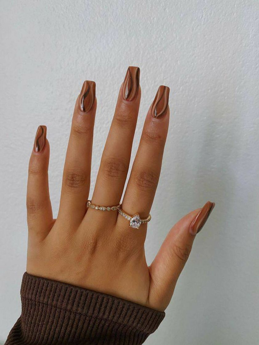 Moda Estilos de unhas café