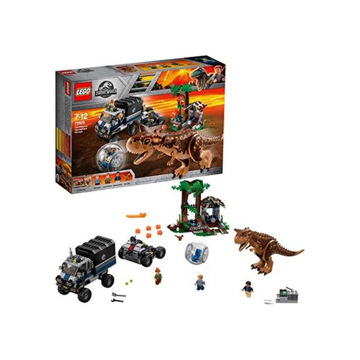LEGO Jurassic World - Huida del Carnotaurus en la girosfera