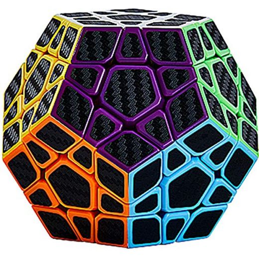Maomaoyu Megaminx Cubo 3x3 3x3x3 Dodecaedro Profesional Puzzle Magico Cubo de la