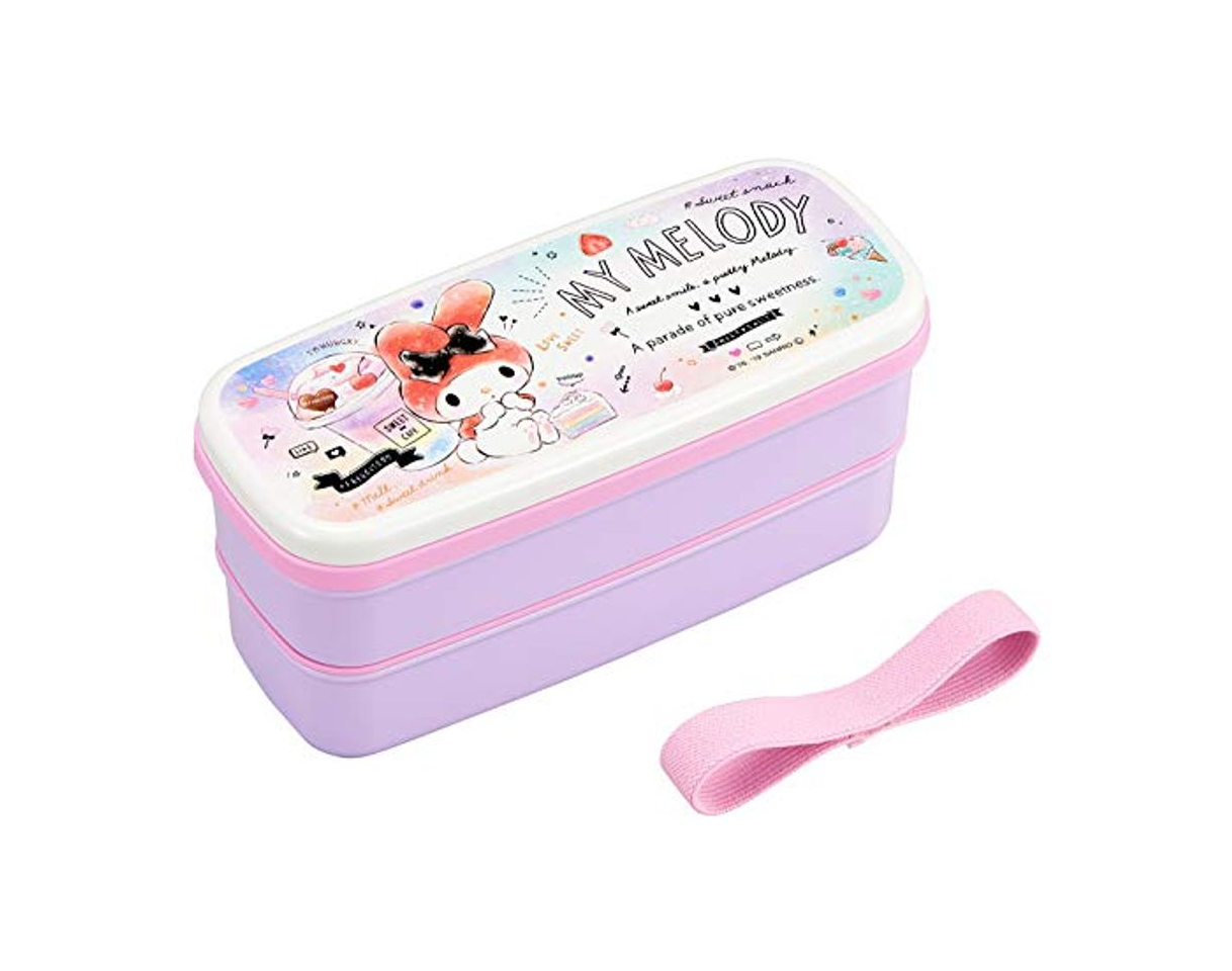 Product OSK Carácter Kawaii japonés Lonchera Apilable Fiambrera Bento Box japonés, 2 Compartimentos,