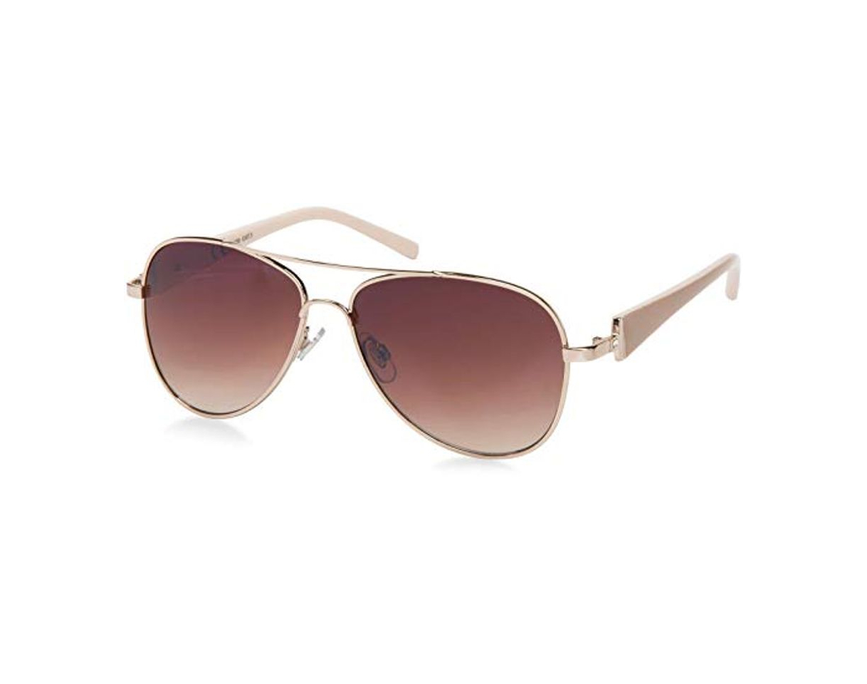 Social styleBREAKER gafas de aviador elegantes de señora, gafas de sol de aviador