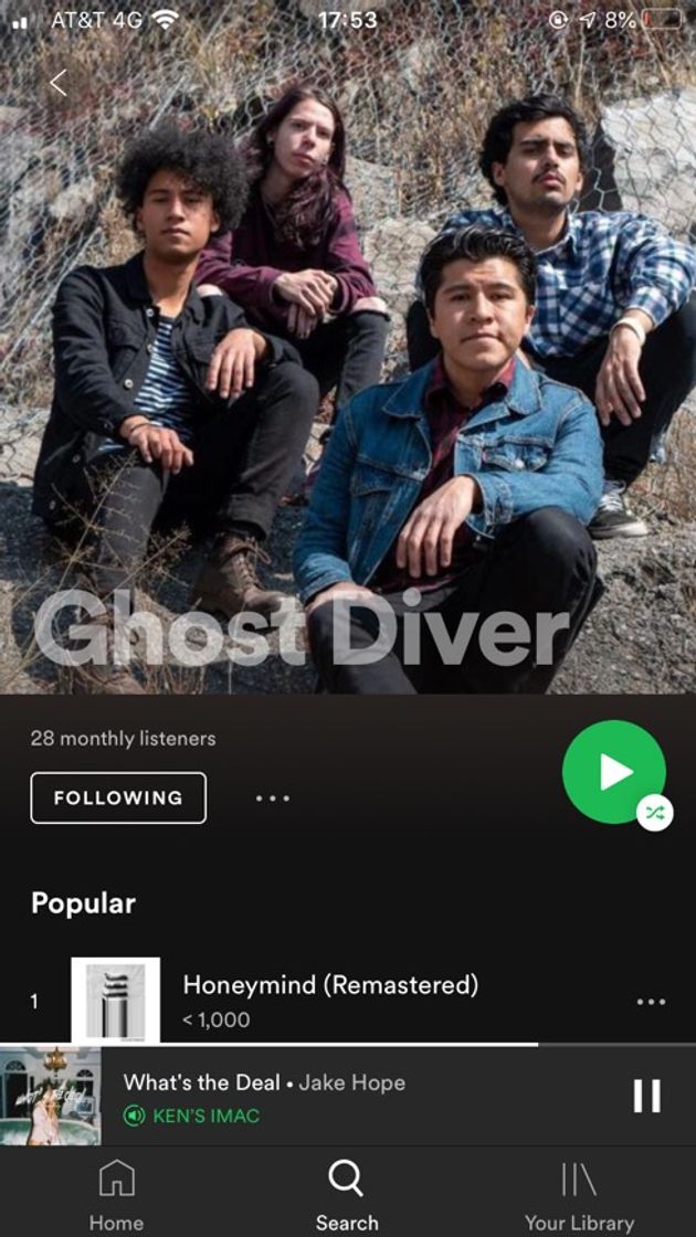 Music Ghost Diver