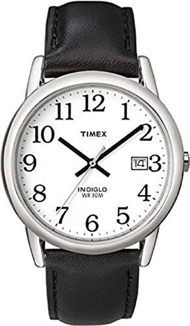 Product Timex T2H281 - Reloj análogico de cuarzo con correa de cuero para