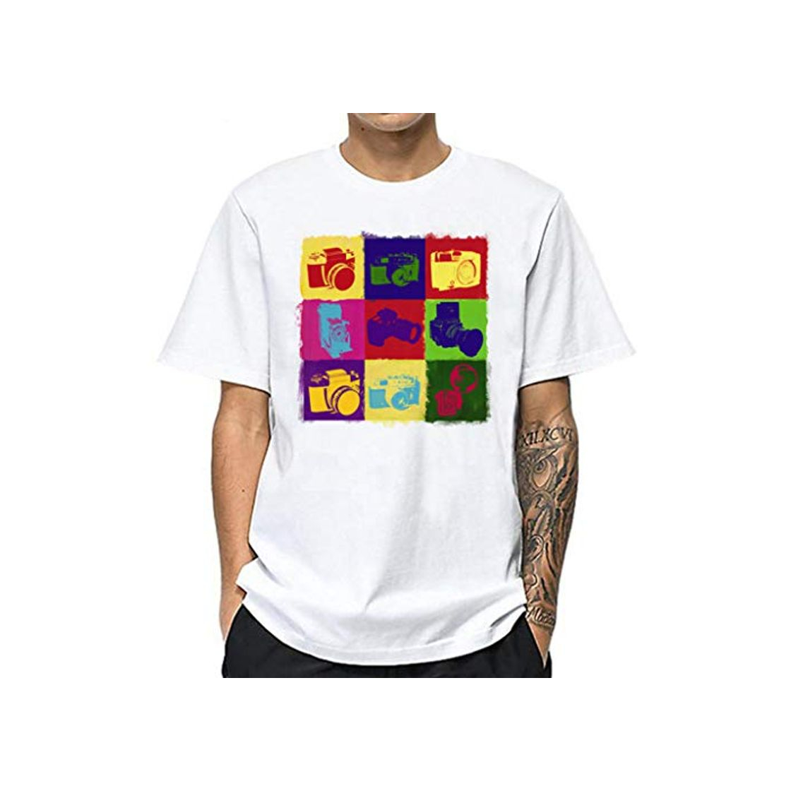 Camisetas Hombre JiaMeng