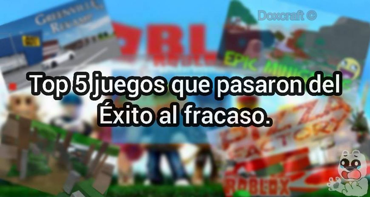 Social Roblox (juegos que fracasaron con el tiempo)