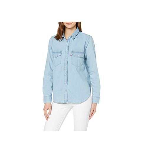 Levi's Essential Western Blusa, Azul