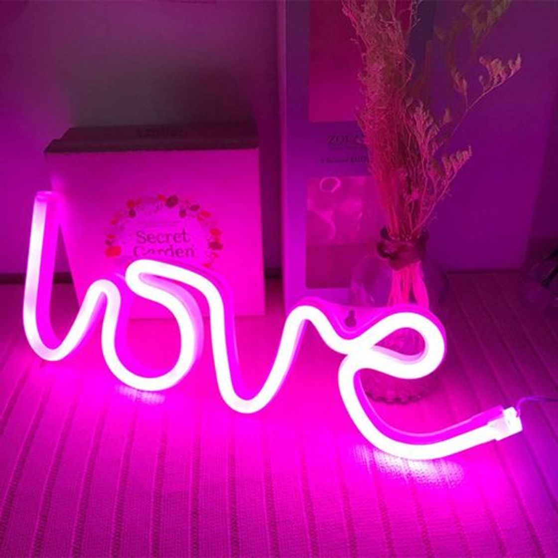 Social Battery Operated Decoration Love