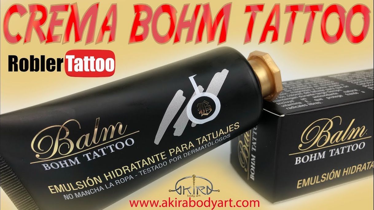 Lugar Emulsión Hidratante para Tatuajes BALM BOHM TATTOO 50 ml